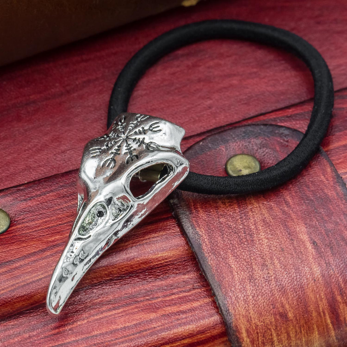 Skull Vikings - Raven Skull Hair Band / Hair Tie – Skullvikings