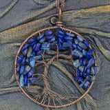 Large Yggdrasill (Tree of Life) on chain - Various Stones