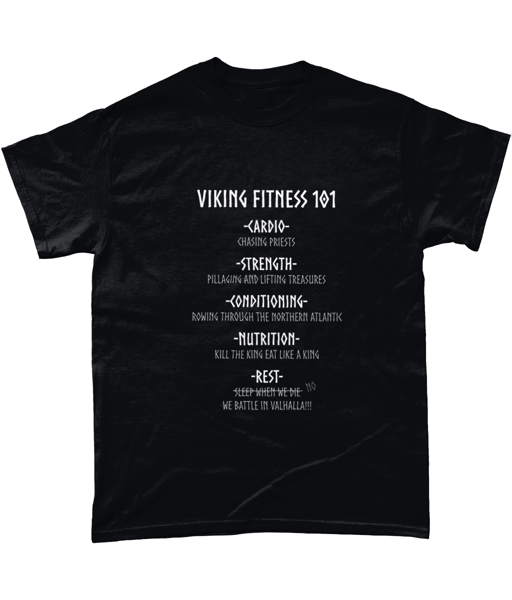 T-shirt musculation sang viking