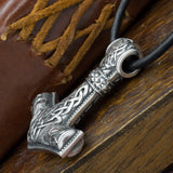 Medium Sterling Silver Mjölnir (Thor's Hammer)