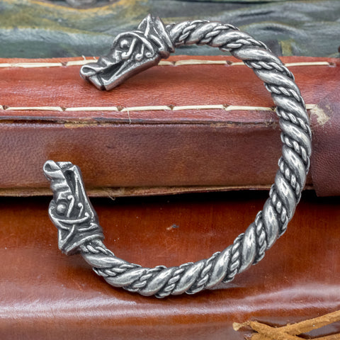 Gotland Asgard Fenrir (Wolf Head) Arm Ring