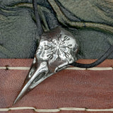 Helm of Awe (Ægishjálmr) Raven's Skull (Pewter & Leather)