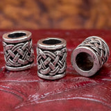 hair and beard celtic norse viking hair beard bead ring