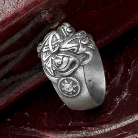Skoll and Hati Wolves Ring