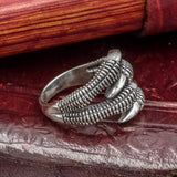 skullvikings viking norse 925 sterling silver jewelry nidhogg dragon claw ring uk