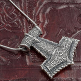 925 Sterling Silver Thor's Hammer