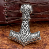 Heavy Sterling Silver Mjölnir (Thor's Hammer)