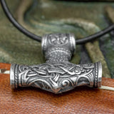 Large Silver Plated Mjölnir (Thor's Hammer)