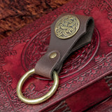 Leather Ring-Holder for Belts / Keyring