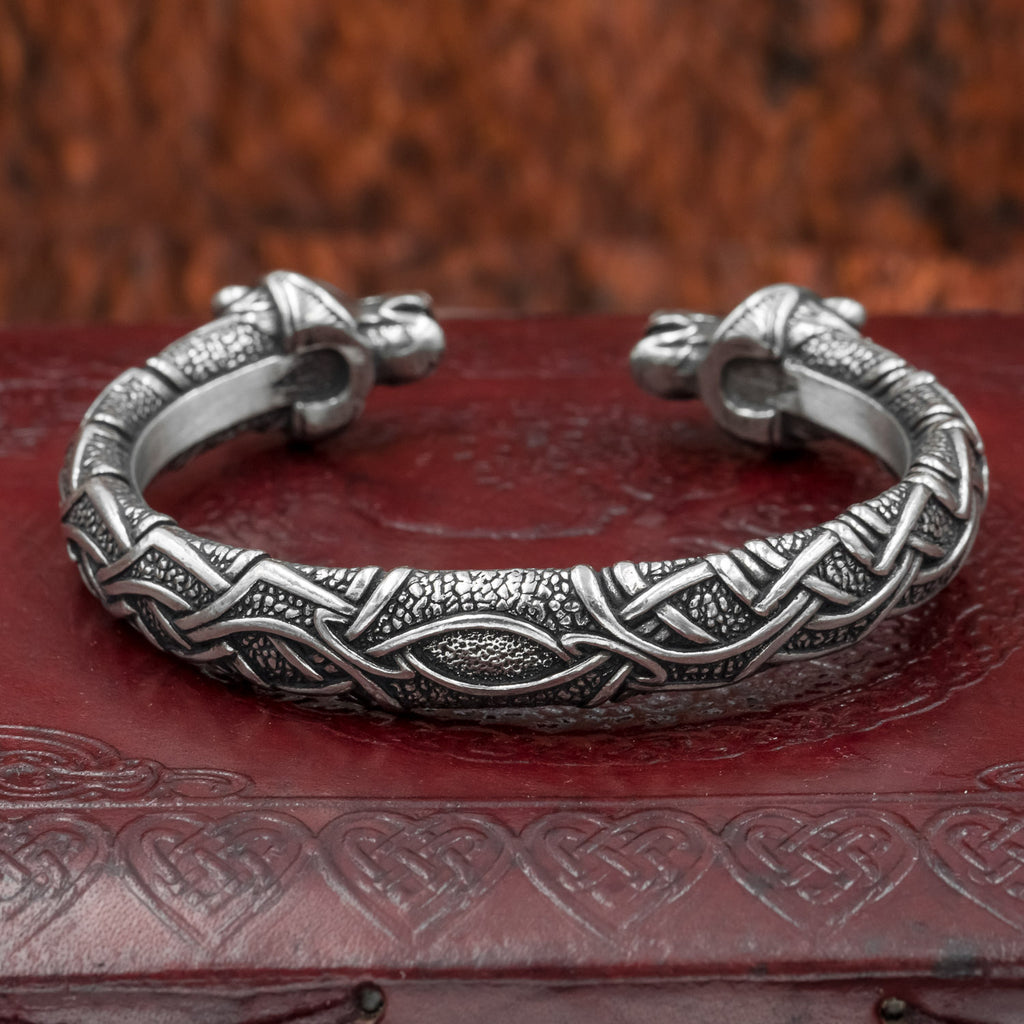 skullvikings viking norse larp larping berserker bear pewter arm ring armring torc torque bangle uk 