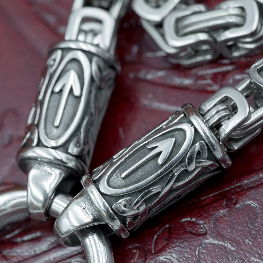 skullvikings viking larp norse larping hand made thors hammer pendant box chain uk