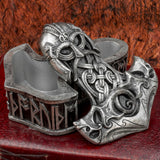 skullvikings norse viking thor jewelry box