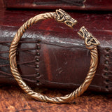 Bronze Fenrir Arm Ring