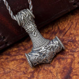 925 Sterling Silver Mjölnir (Thor's Hammer)