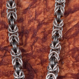925 Sterling Silver Wolf Kings Chain Bracelet
