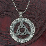 925 Sterling Silver Trinity Knot (Triquetra)