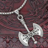 Sterling Silver Double Axe