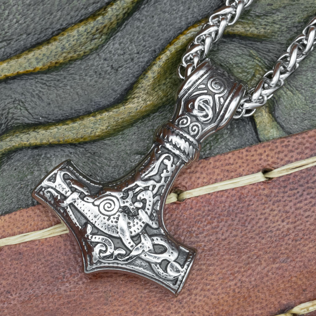 Skull vikings Thor's Hammer (Mjölnir) Pendant – Skullvikings