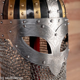 Viking Spectacle Helmet with aventail