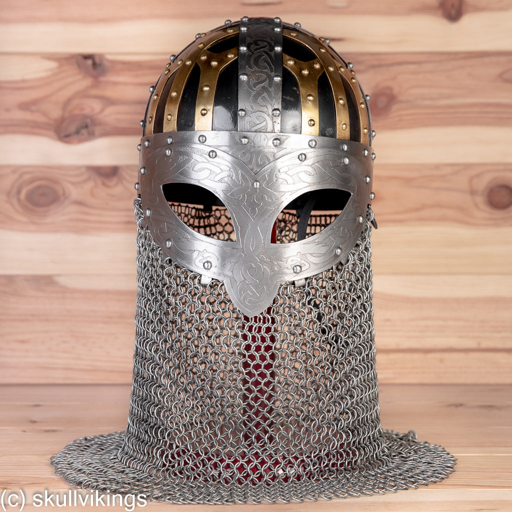 Viking Spectacle Helmet with aventail – Skullvikings