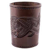 Dragon Knotwork Leather Dice Shaker