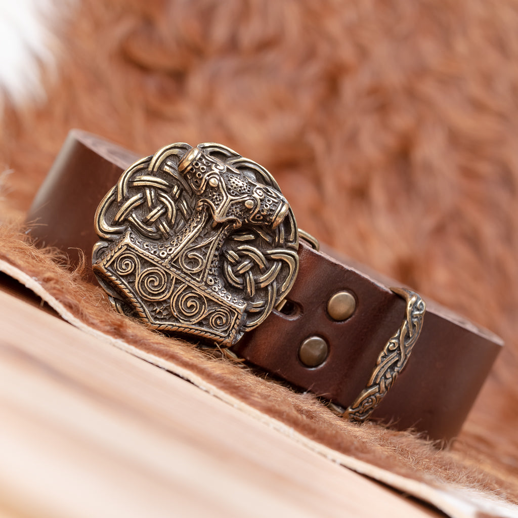 Mjolnir (Thor's Hammer) Belt and Buckle – Skullvikings