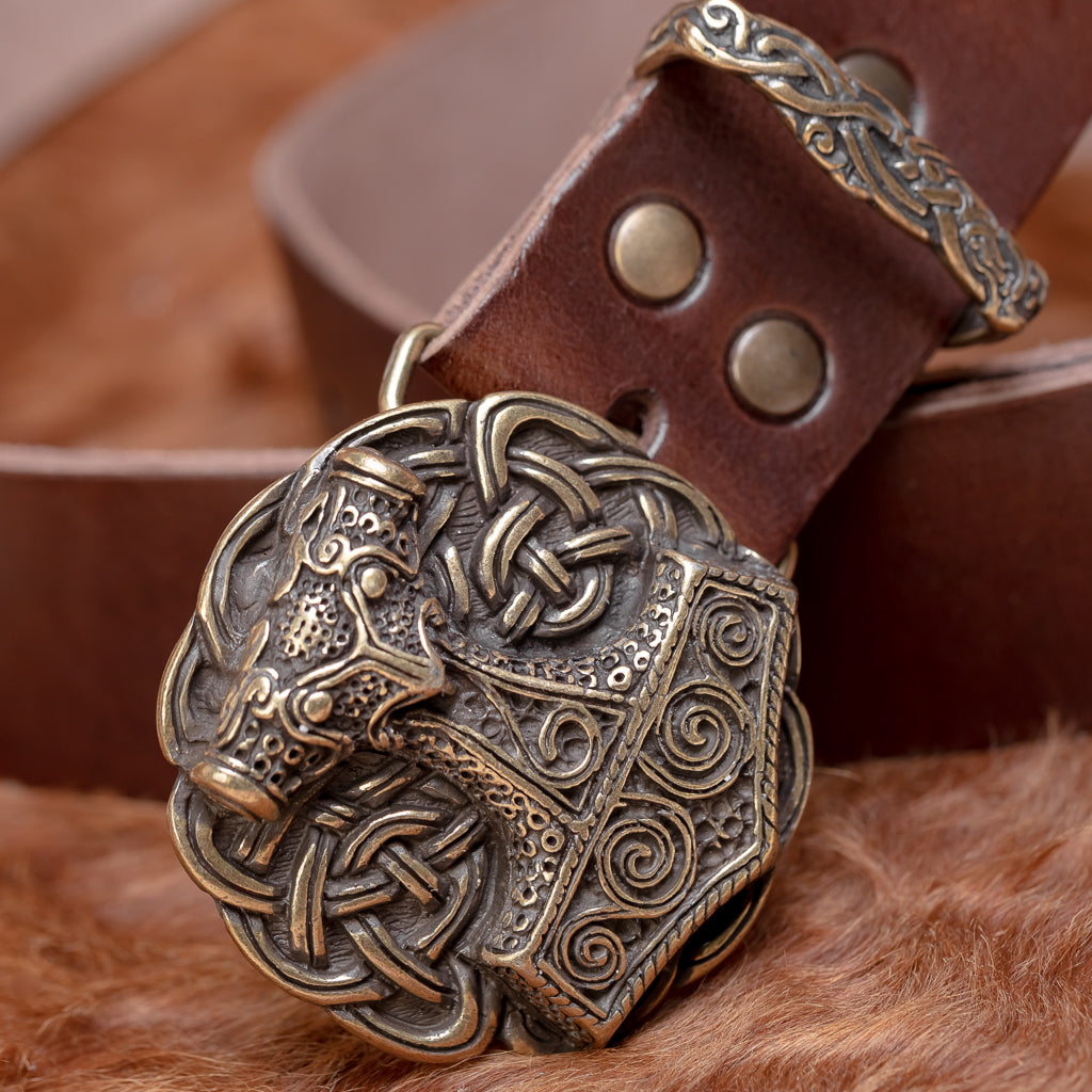 Mjolnir (Thor's Hammer) Belt and Buckle – Skullvikings