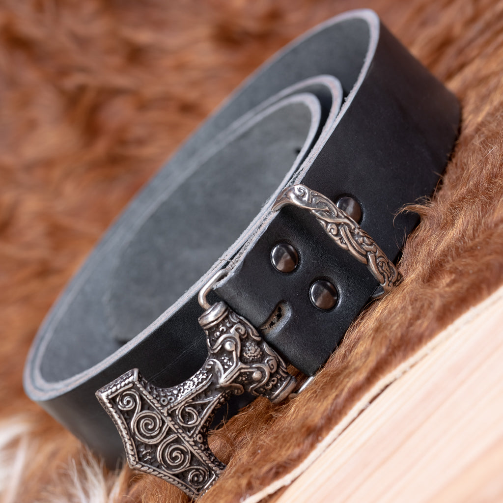 Mjolnir (Thor's Hammer) Belt and Buckle – Skullvikings