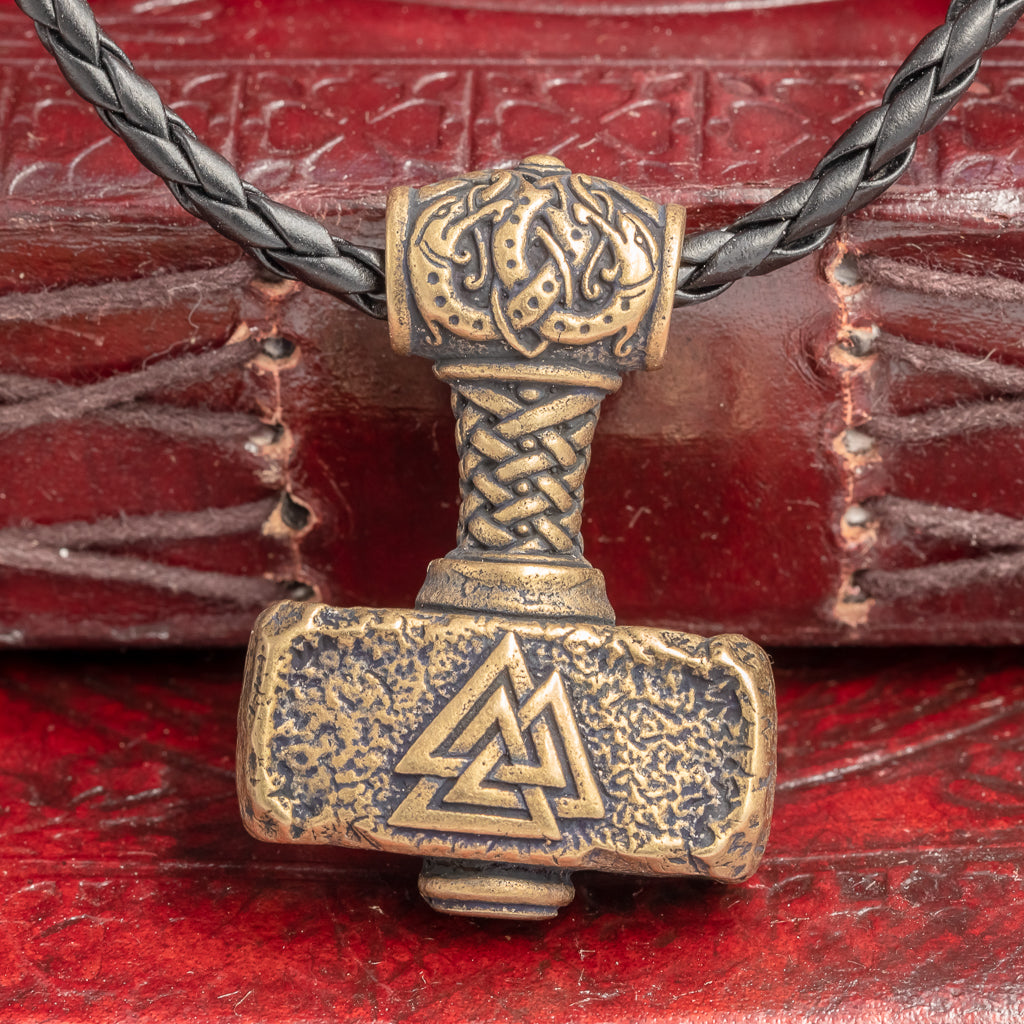 Skull Vikings Thor's Hammer (Mjölnir) Pendant – Skullvikings
