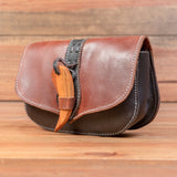 Leather Pouch for Belt