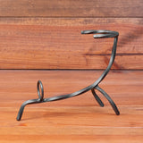 Hand Forged Iron Horn Stand (Small)