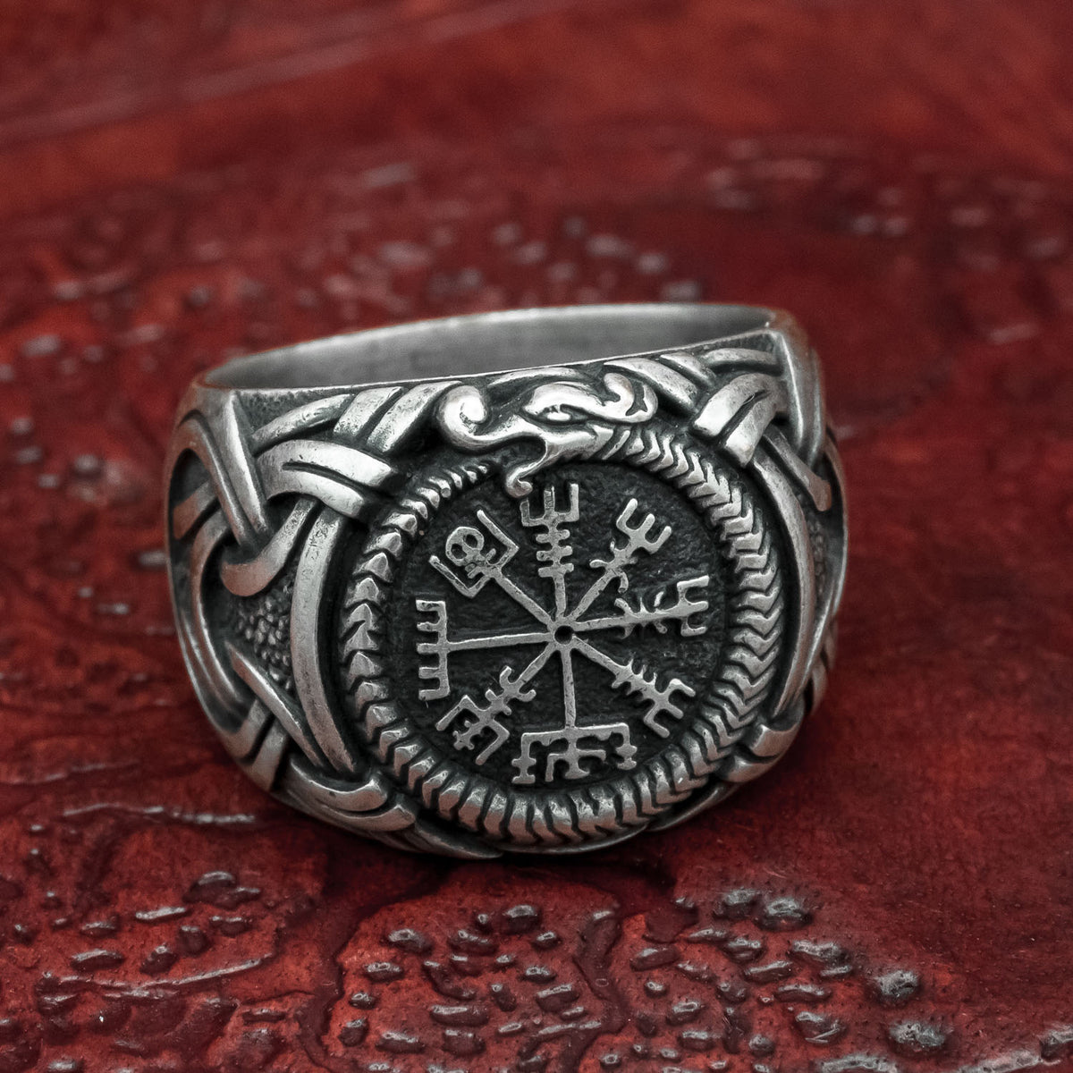 Skull Vikings - Vegvisir Ring – Skullvikings