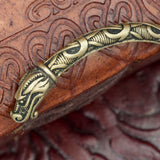 Bronze Scandinavian Dragon Arm Ring