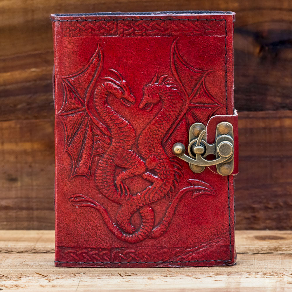 Black Leather Tree of Life Yggdrasil Wallet