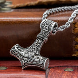 Thor's Hammer (Mjölnir) with chain viking