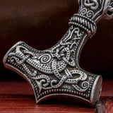 Thor's Hammer (Mjölnir) with chain