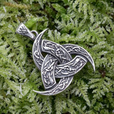 Sterling silver The Horns of Odin (Triskele)