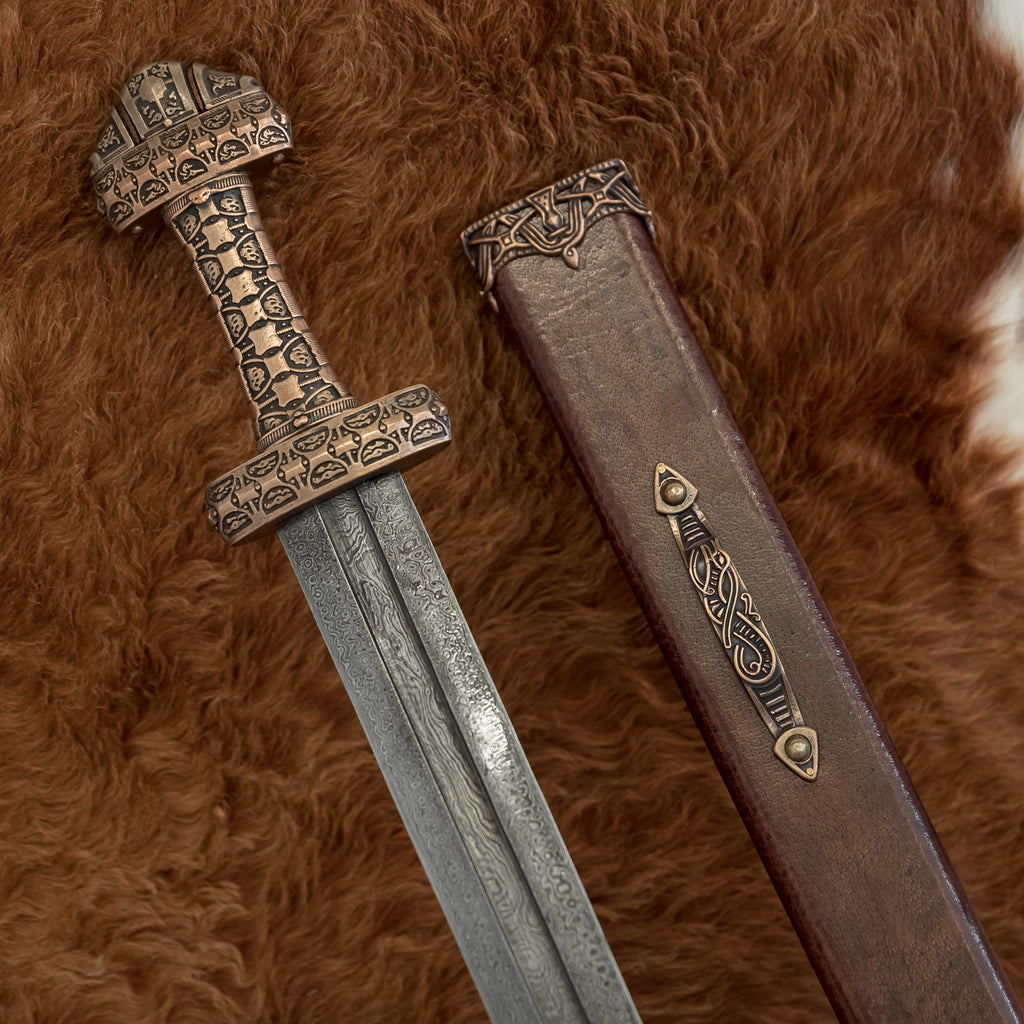 Isle of Eigg Viking Sword with Scabbard – Skullvikings