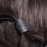 925 Sterling Silver Vegvisir Hair Bead