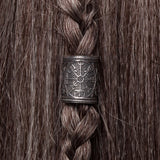 Bronze Vegvisir Hair Bead