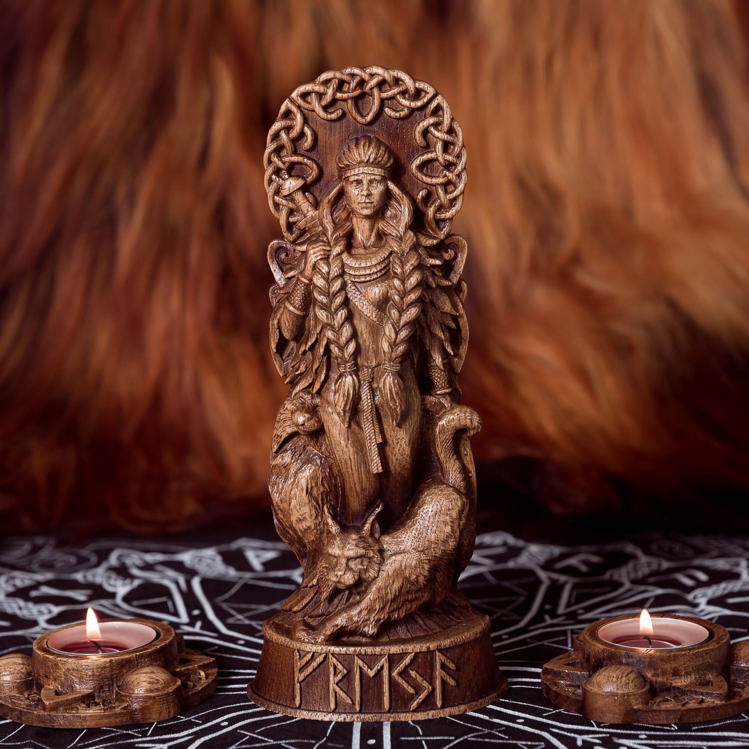 Treyja Freyja Statue Freya Goddess Statue (Norse, Love, War) – The Divine