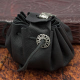 Black Thor Leather Pouch