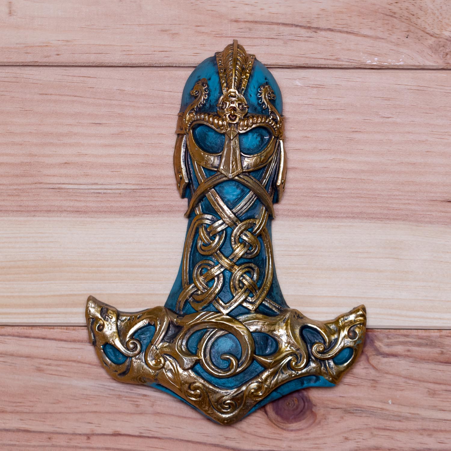 Thor's Hammer Wall Hanging – Skullvikings - Main Image