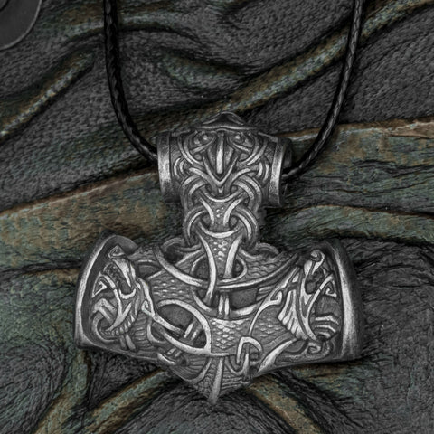 Silver Plated Thor's Hammer