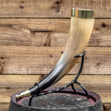 Twisted Hand Forged Iron Horn Stand (Regular)