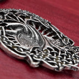 Yggdrasil viking tree of life pendant on cord